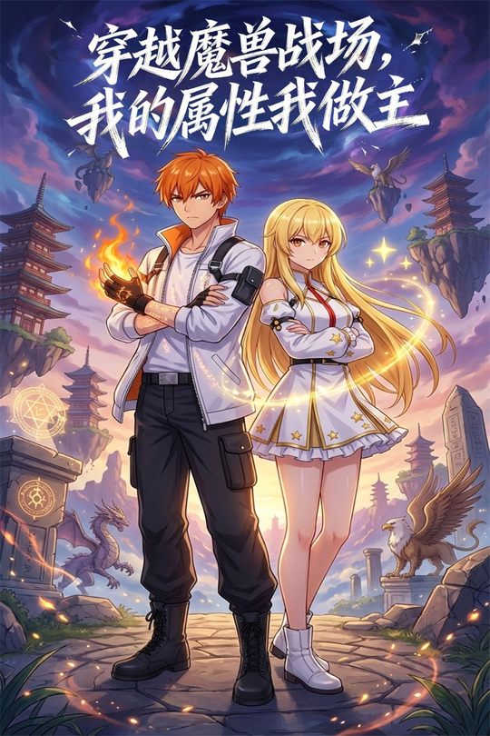穿越魔兽战场,我的属性我做主封面