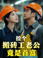 捡个搬砖工老公竟是首富封面