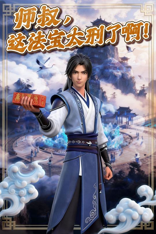 师叔,这法宝太刑了啊!封面