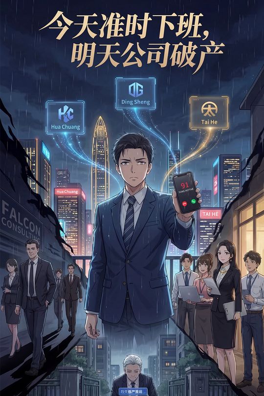 今天准时下班,明天公司破产封面