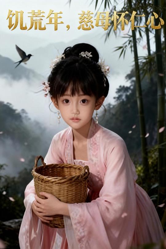 饥荒年,慈母怀仁心封面