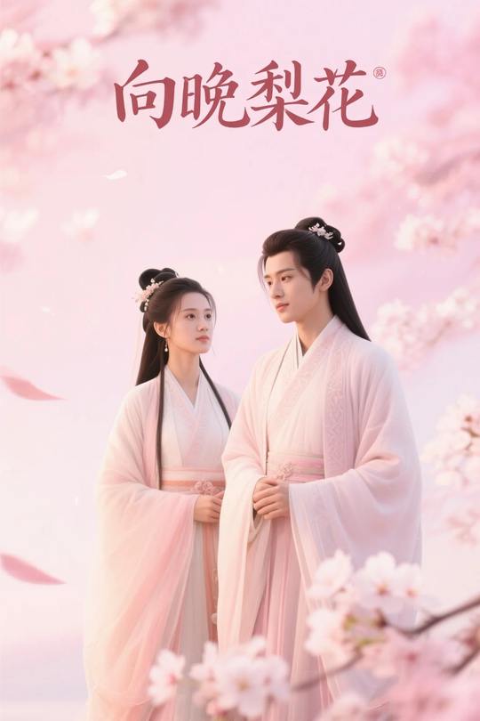 向晚梨花封面