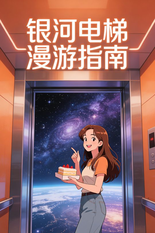 银河电梯漫游指南封面