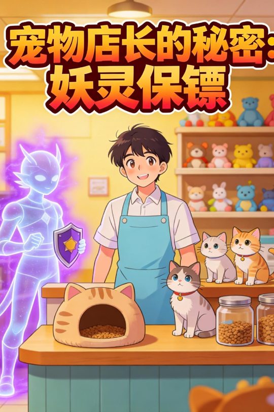 宠物店长的秘密:妖灵保镖封面