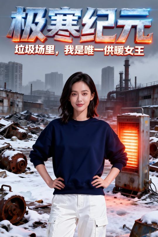 极寒纪元:垃圾场里,我是唯一供暖女王封面