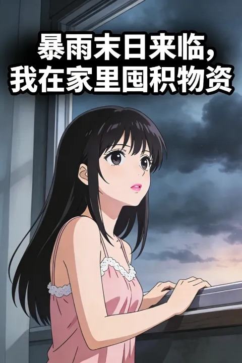 暴雨末日来临,我在家里囤积物资封面