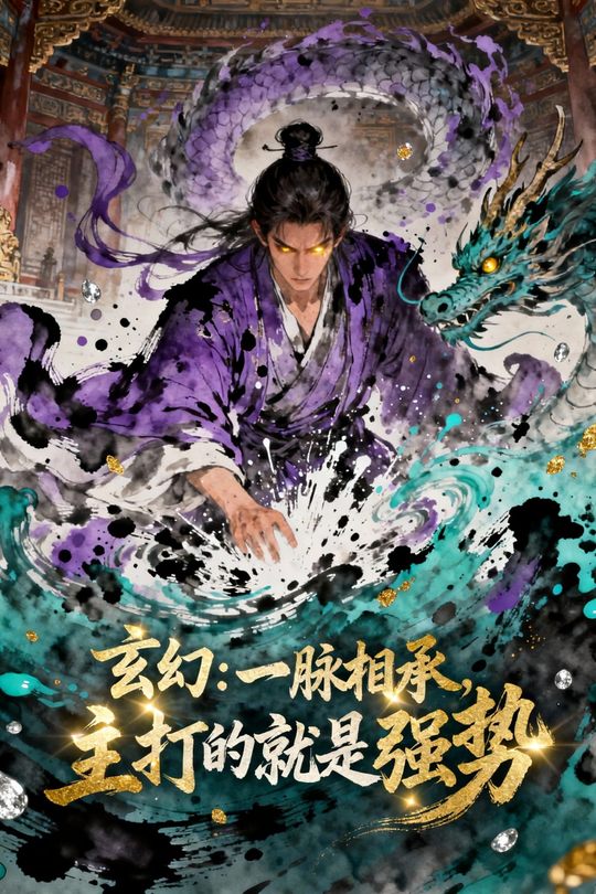 玄幻:一脉相承,主打的就是强势封面