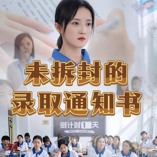 未拆封的录取通知书封面