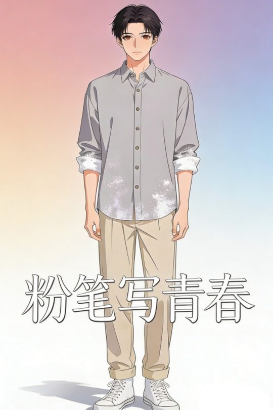 粉笔写青春封面