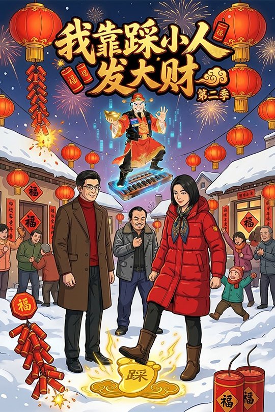 我靠踩小人发大财(第二季)封面