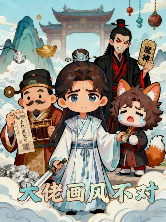 大佬画风不对封面