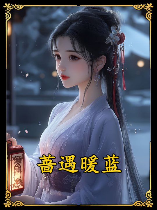 蔷遇暖蓝封面