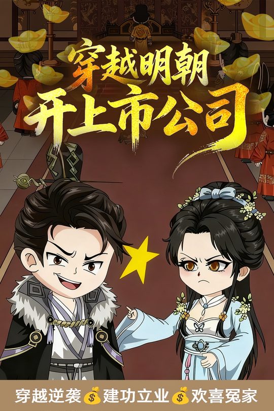 穿越明朝开上市公司封面