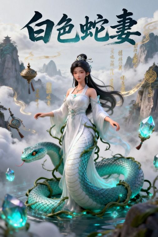 白色蛇妻封面