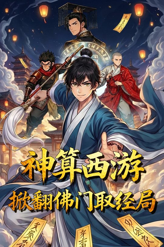 神算西游:掀翻佛门取经局 第一季封面