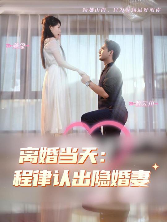 离婚当天:程律认出隐婚妻封面