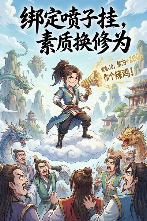 绑定喷子挂,素质换修为封面