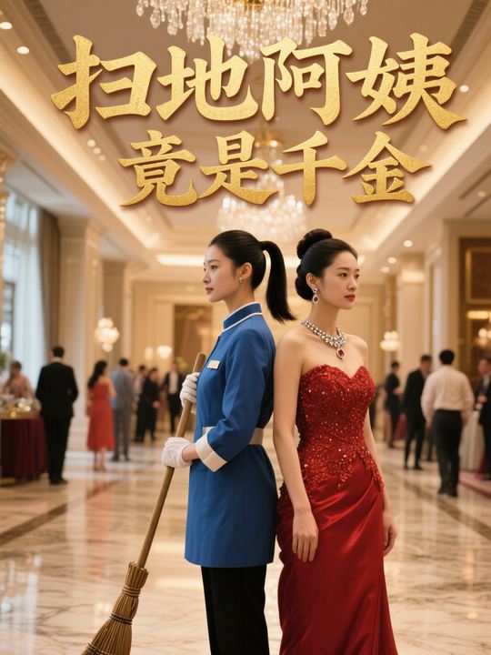 扫地阿姨竟是千金封面