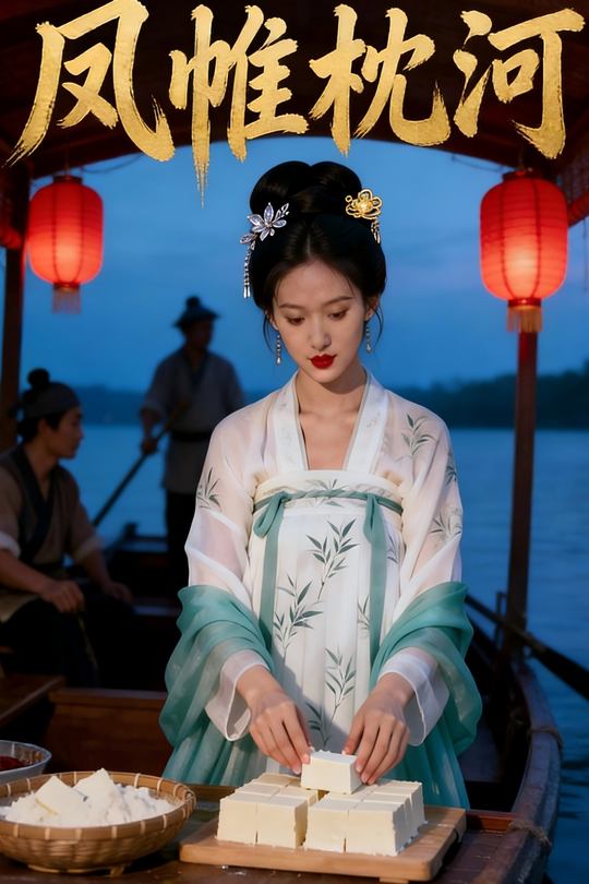 凤帷枕河封面