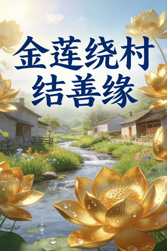 金莲绕村结善缘封面