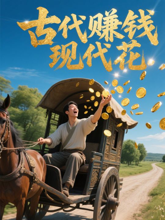 古代赚钱现代花封面
