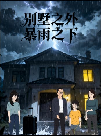 别墅之外暴雨之下封面