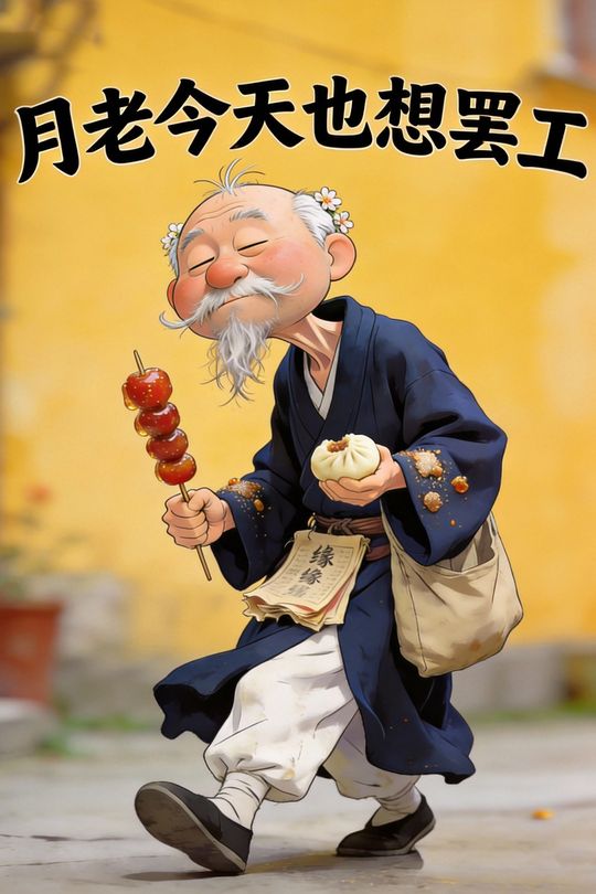 月老今天也想罢工封面