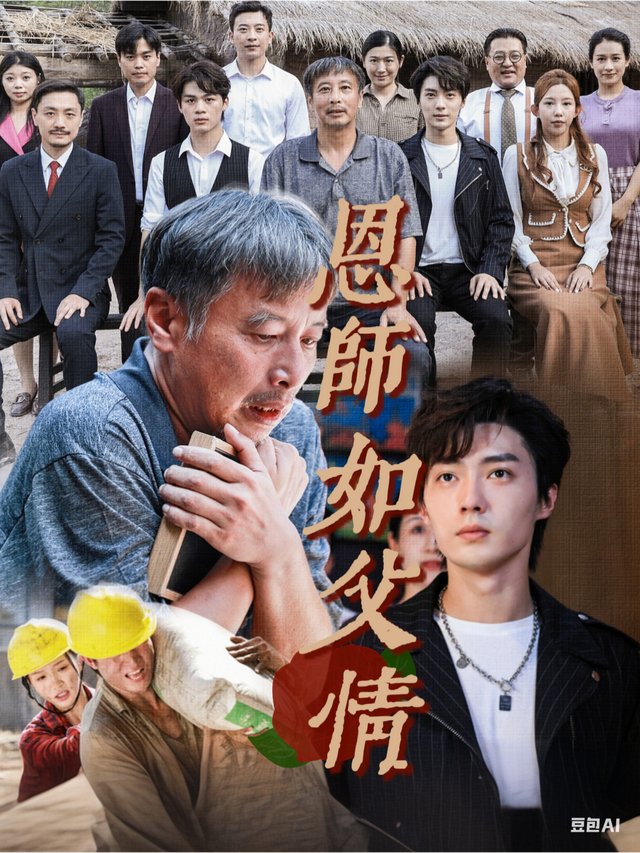 恩师如父情封面