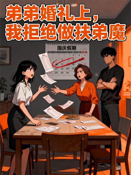 弟弟婚礼上,我拒绝做扶弟魔封面