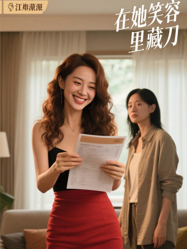 在她笑容里藏刀封面