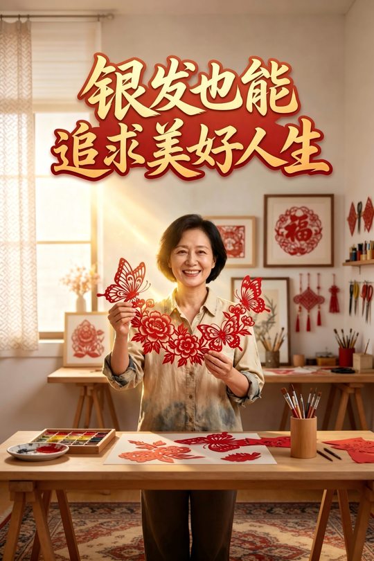 银发也能追求美好人生封面