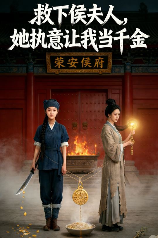 救下侯夫人,她执意让我当千金封面