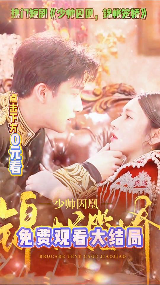 少帅囚凰，锦帐笼娇封面