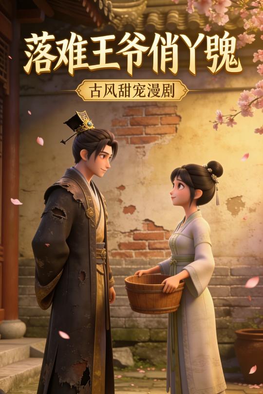 落难王爷俏丫鬟封面