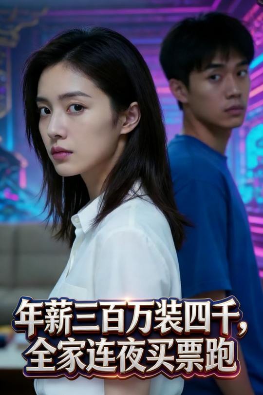 年薪三百万装四千，全家连夜买票跑封面