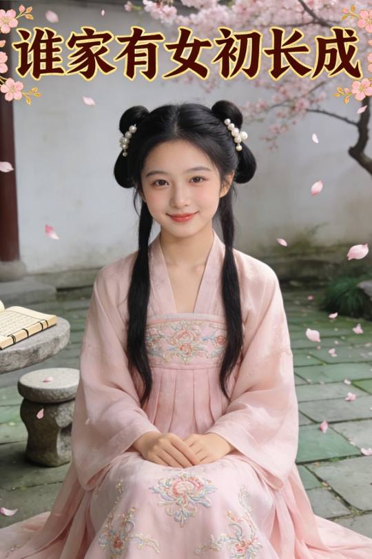 谁家有女初长成封面