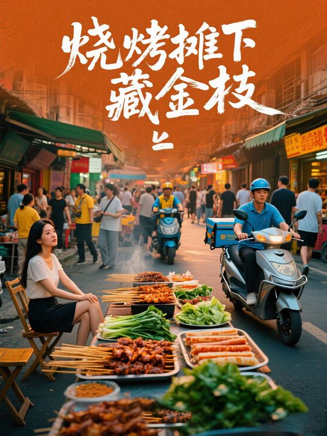 烧烤摊下藏金枝封面