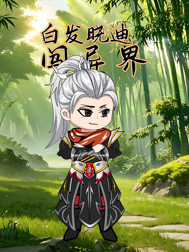 白发晓迪闯异界封面