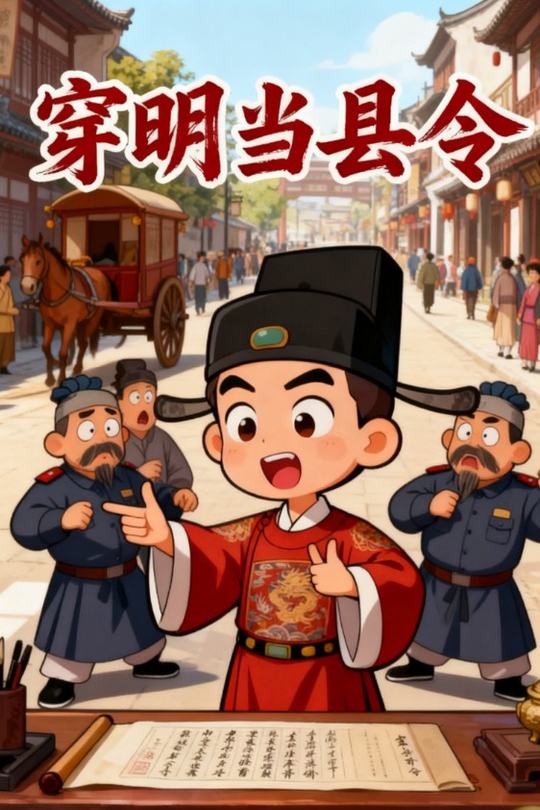 穿明当县令封面