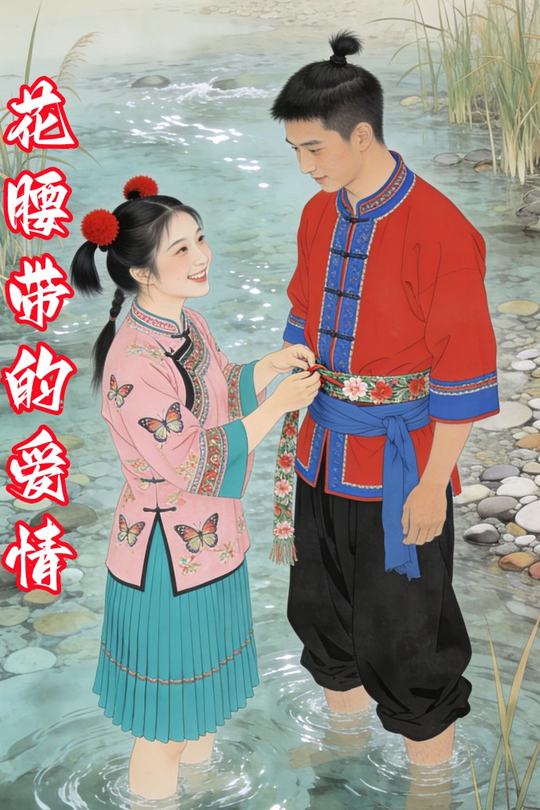 花腰带的爱情封面