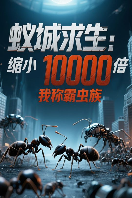 蚁城求生:缩小10000倍我称霸虫族封面
