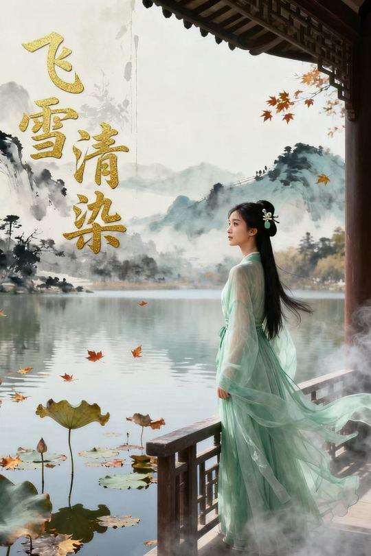 飞雪清染封面