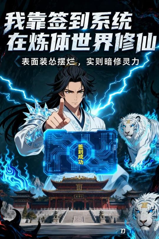 我靠签到系统在炼体世界修仙封面