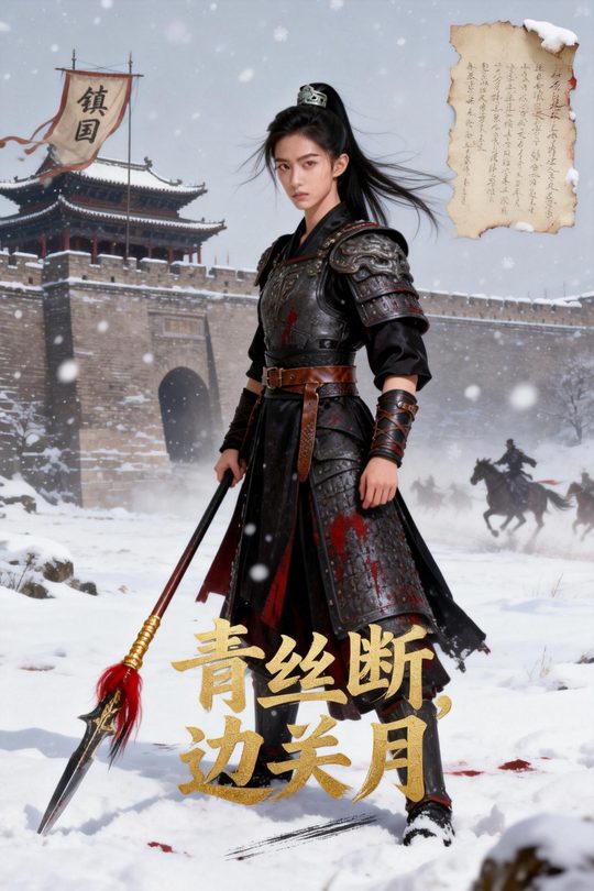 青丝断,边关月封面