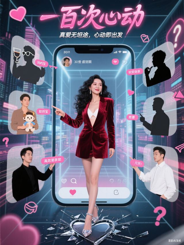 一百次心动封面