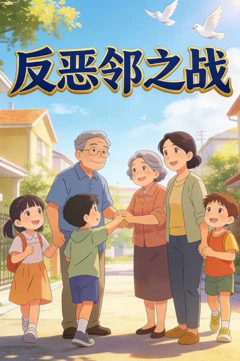 反恶邻之战封面