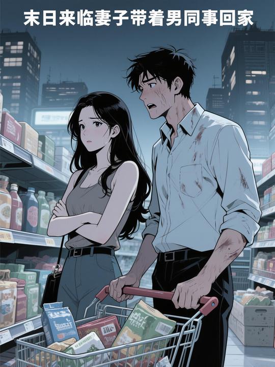 末日来临,妻子带着男同事回家封面