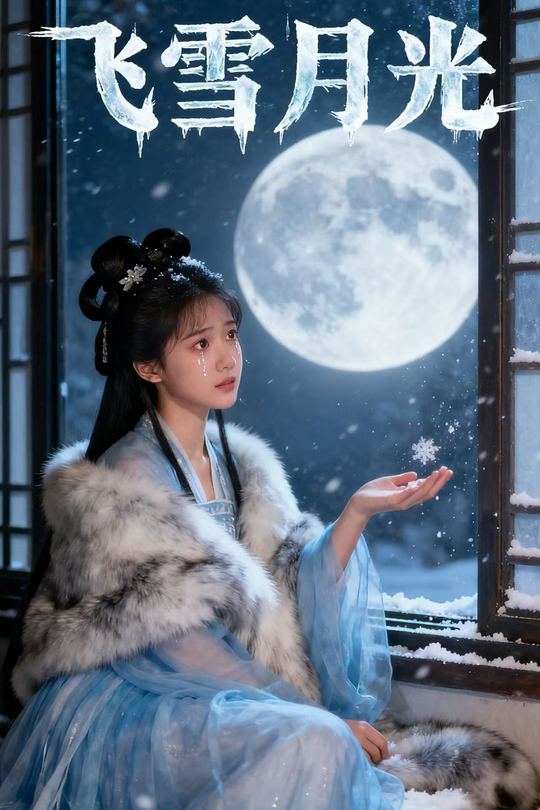 飞雪月光封面