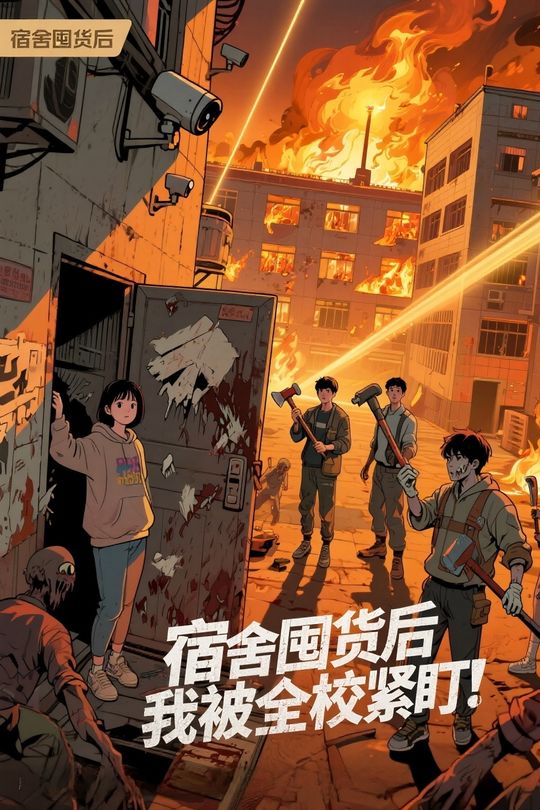 宿舍囤货后我被全校紧盯封面