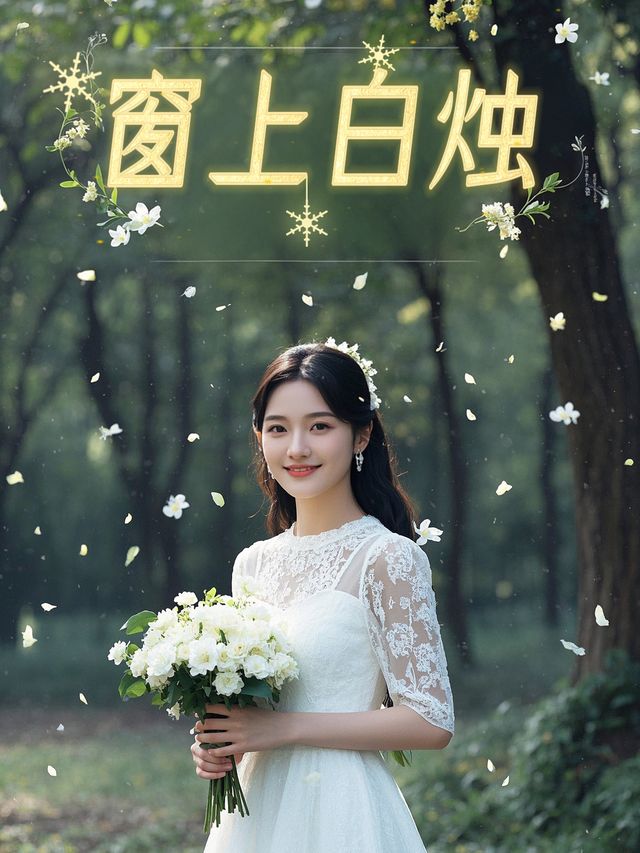 窗上白烛封面